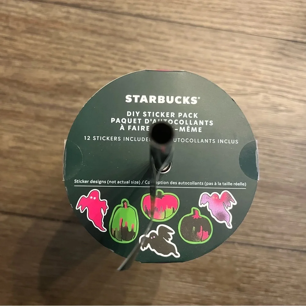 NWT grande 2023 diy sticker glow in the dark Starbucks tumbler - Picture 3 of 4